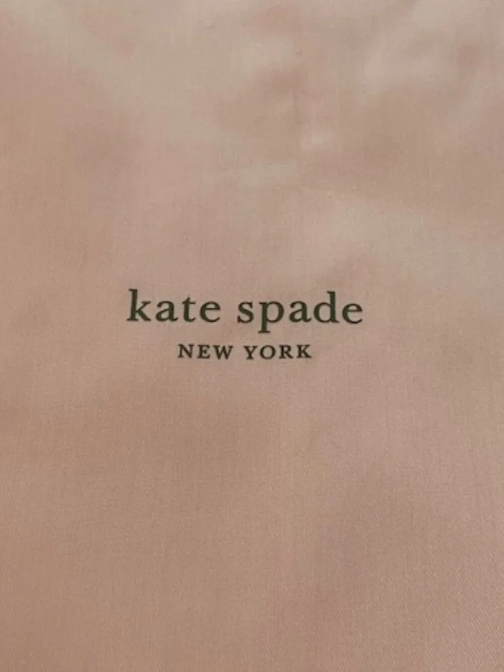 Kate Spade Large Pink Dust Bag